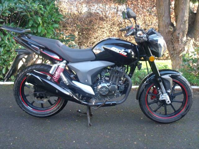 Ksr Moto Code CODE 125 like Lexmoto Venom Honda CBF Commuter Petrol Black
