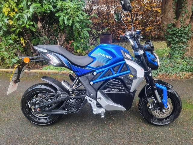 Lexmoto Cypher 1500W ZS 1500 D-2 Moped Electric Blue